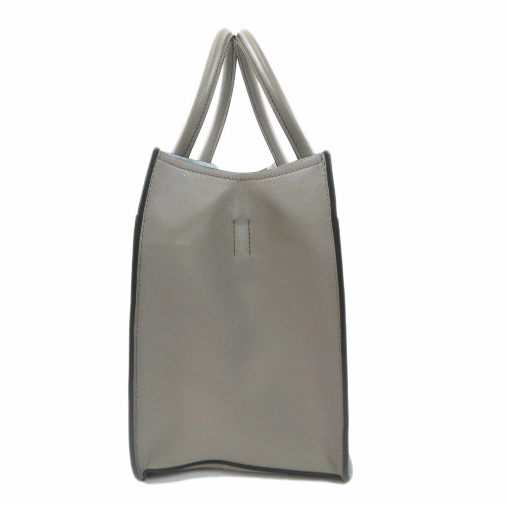 Prada Etiquette calfskin leather handbag Gray - Picture 3 of 11